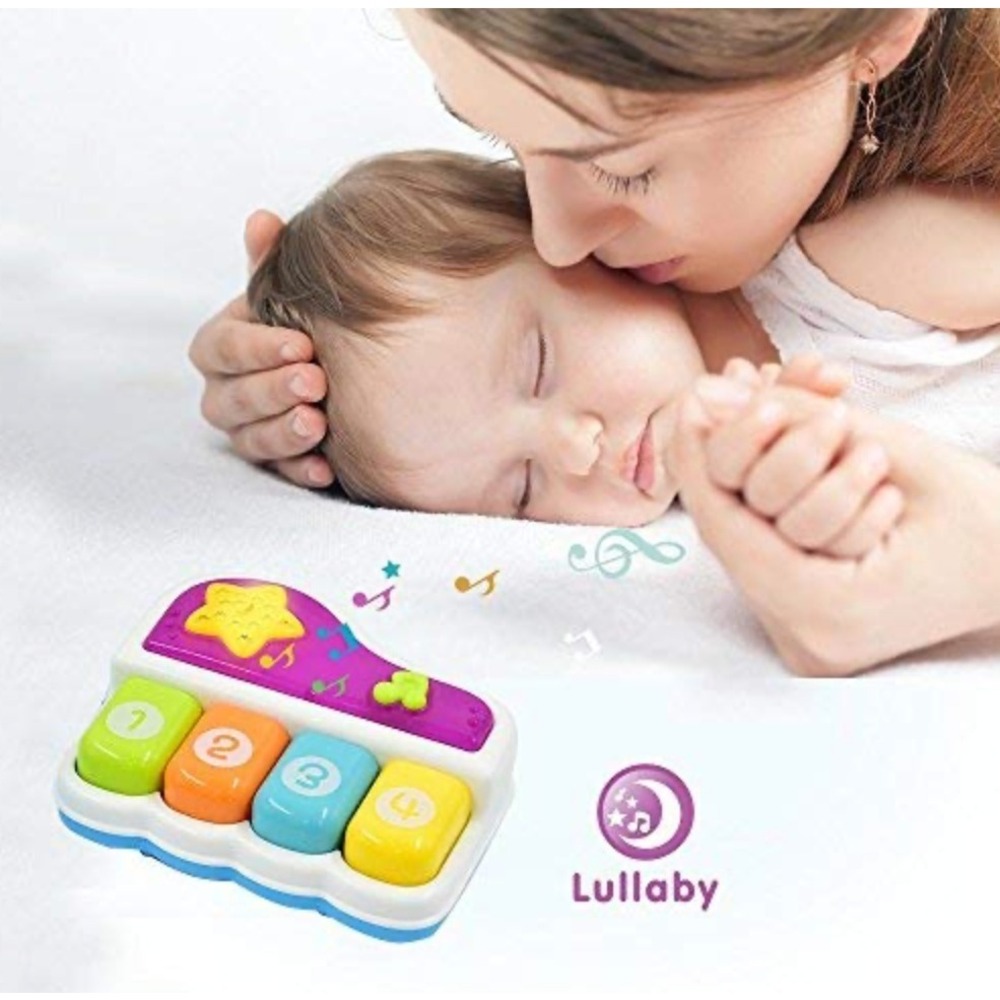 Kids Musical Piano Toy Toddler Learning Numbers 1-4 Star Musical Note Colorful - Picture 5 of 6